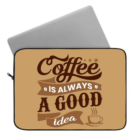 Coffee Dell 16" Sleeve - Creative Laptop Sleeve - Themed Laptop Sleeve with Zipper - Premium  from KXX - Just $23.99! Shop now at KXX