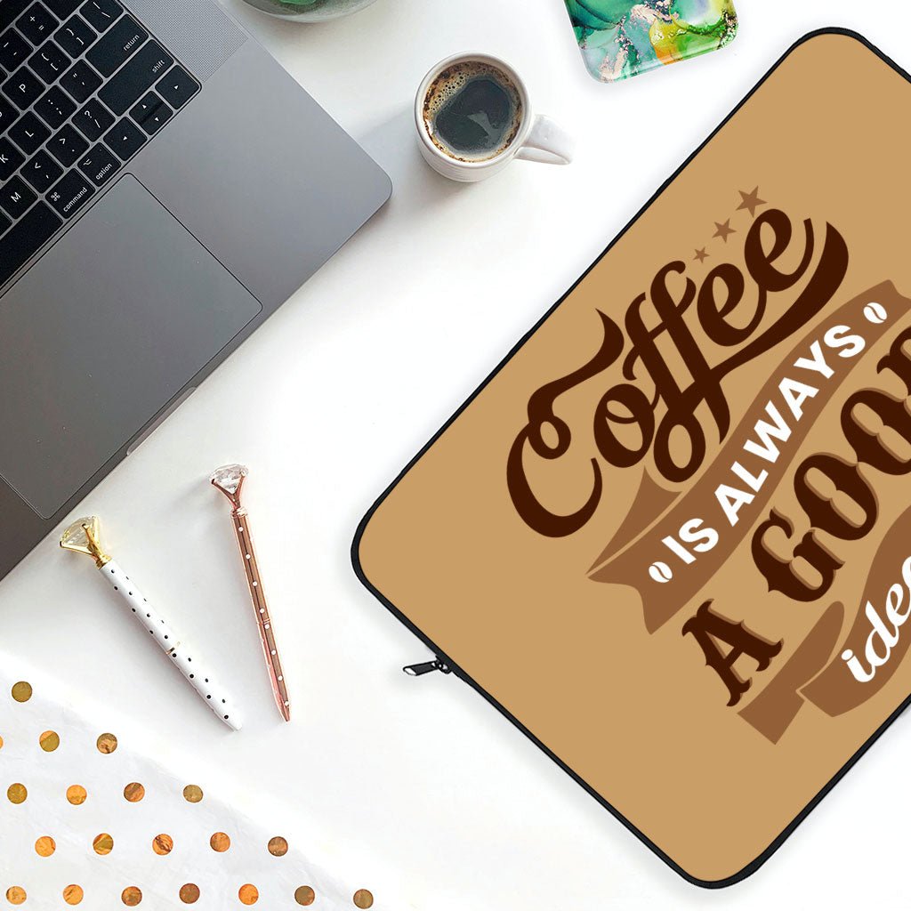 Coffee MacBook Air 14" Sleeve - Creative Laptop Sleeve - Themed MacBook Sleeve - Premium  from KXX - Just $22.99! Shop now at KXX