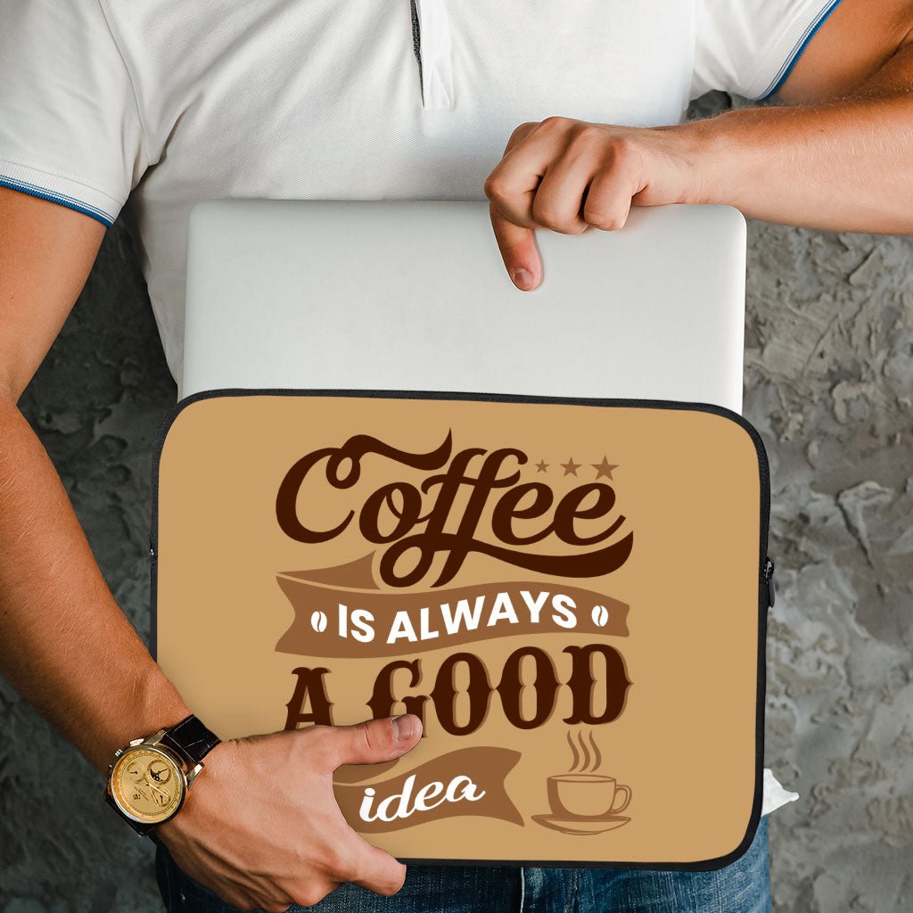 Coffee MacBook Pro 14" Two-Sided Sleeve - Creative Laptop Sleeve - Themed MacBook Sleeve - Premium  from KXX - Just $23.99! Shop now at KXX