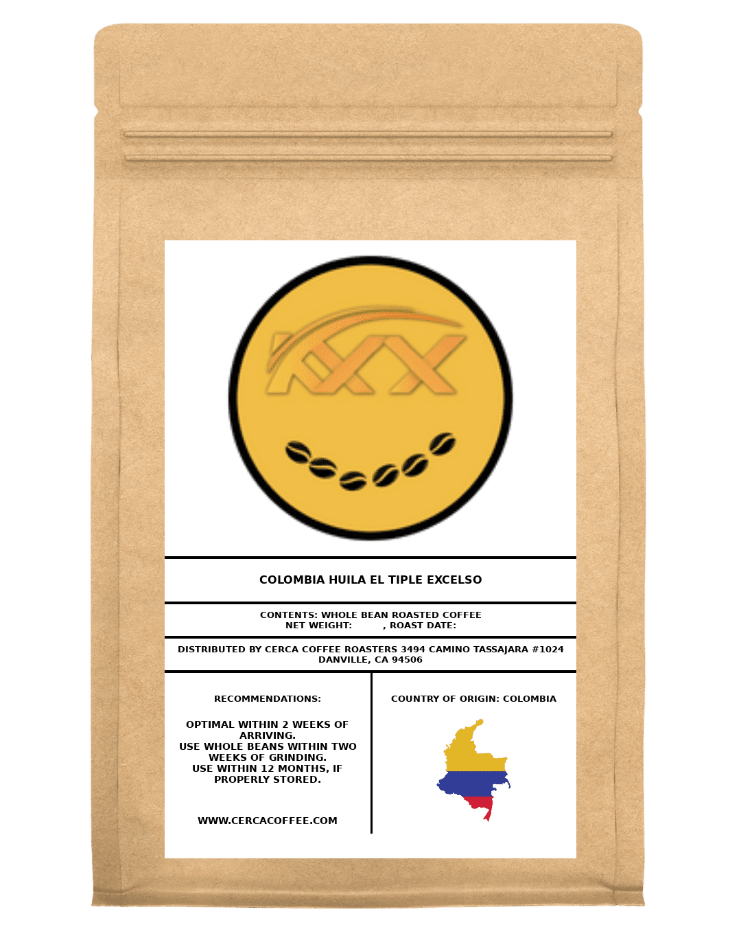 Colombia Huila El Tiple Excelso - KXX