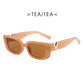 Retro Rectangle Sunglasses - KXX