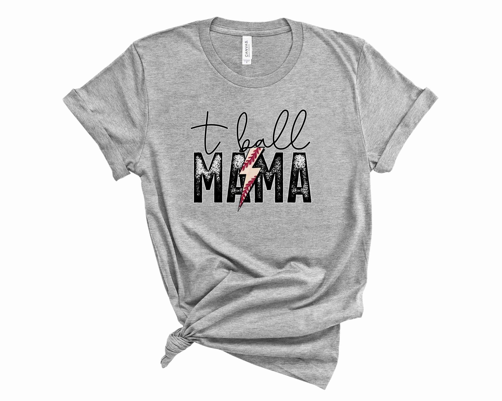 T-Ball Mama - Graphic Tee - Premium Gifts from Ivory Milo - Just $24.73! Shop now at KXX  KXX