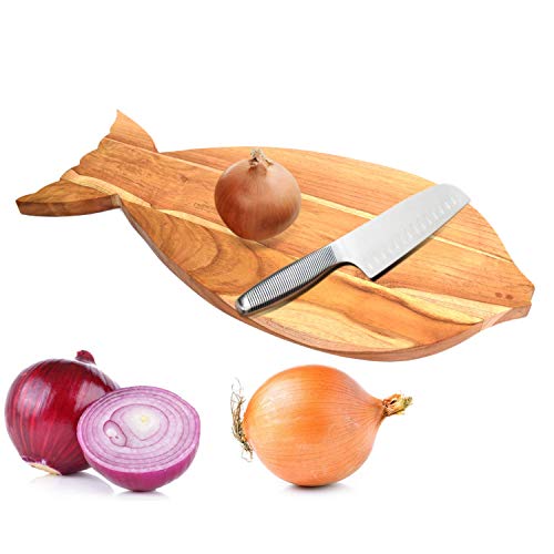 Teak Wood (Sagwan Wood) Wooden Chopping Board | Meat Board | Cutting - KXX